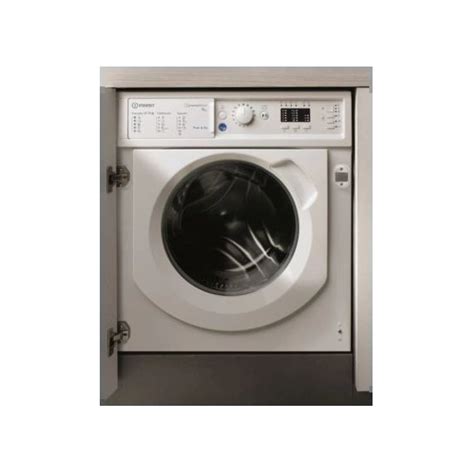 lave linge hublot indesit encastrable biwmil91484eu